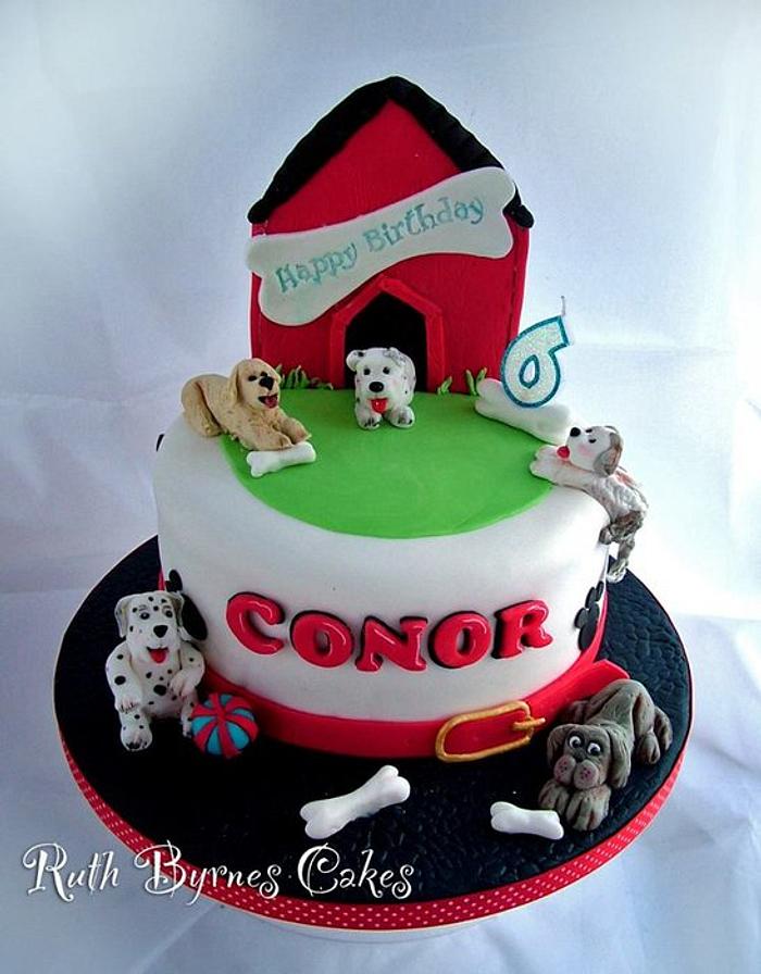 Puppies Cake for Conor
