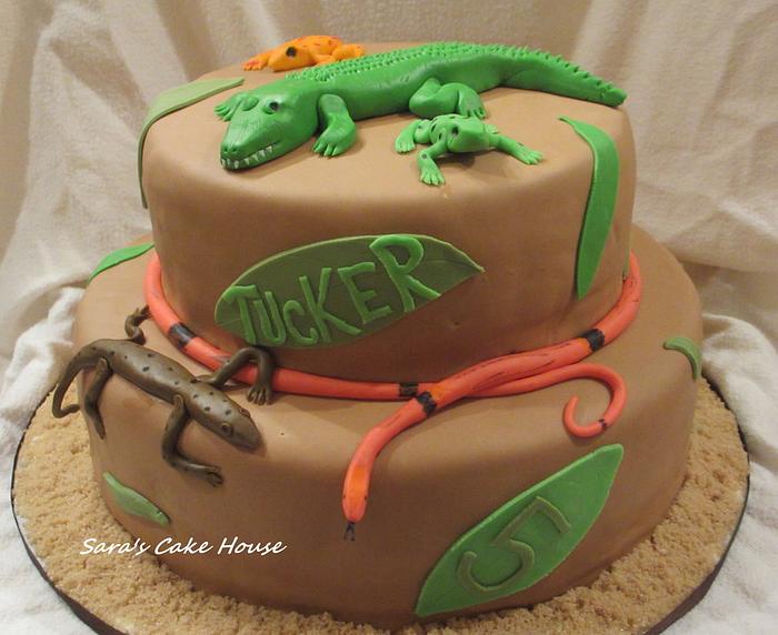 Lizard Cake