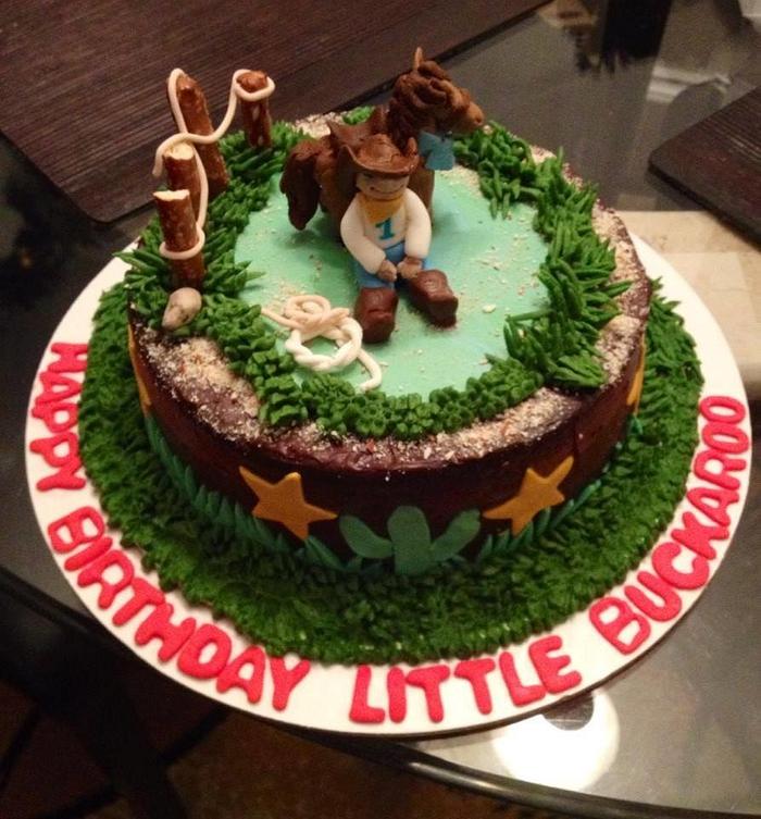 Little cowboy cake