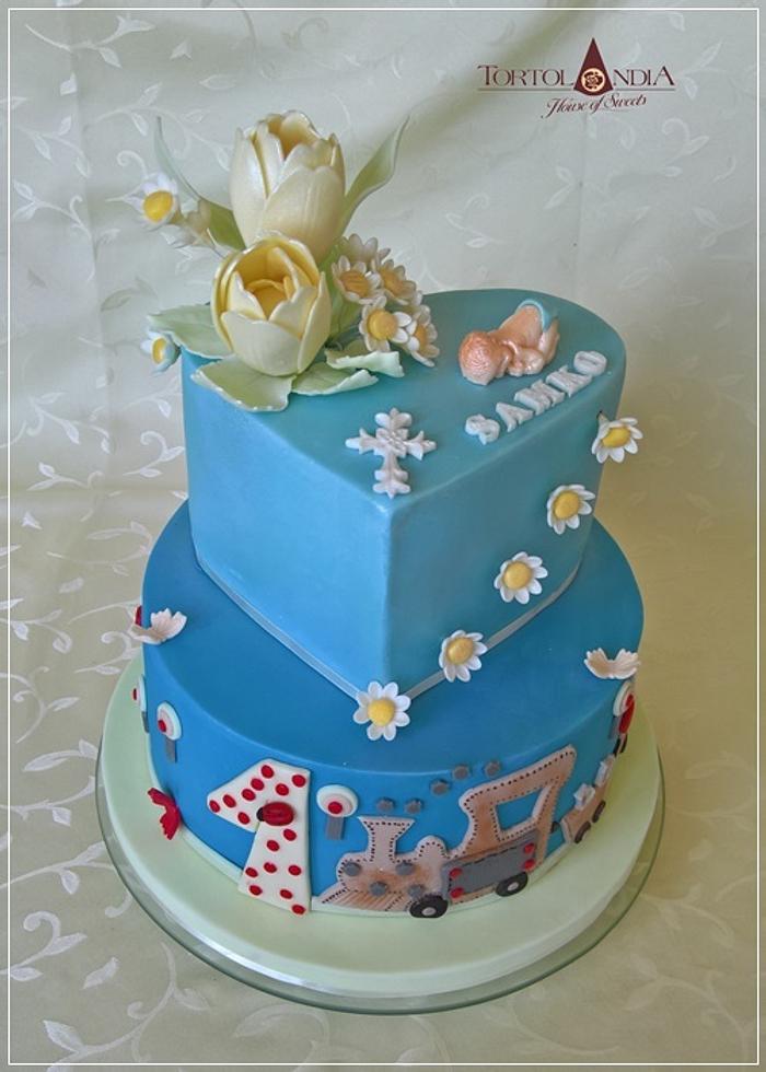 Christening cake & Firsth birthday
