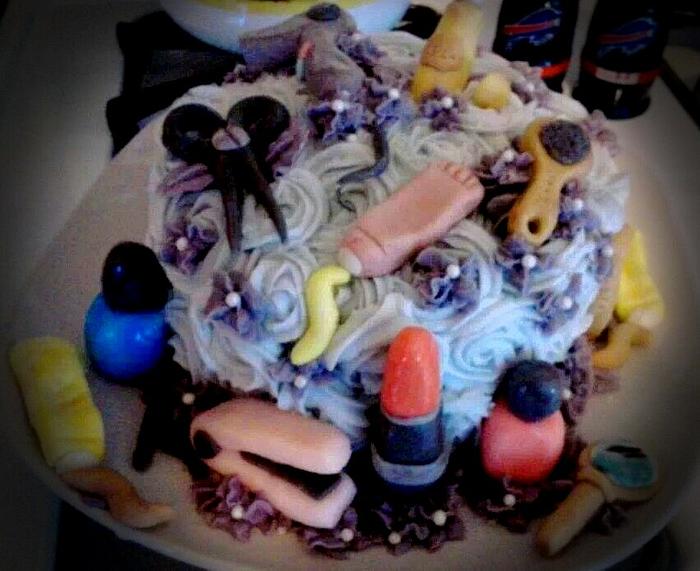 Cosmetology cake