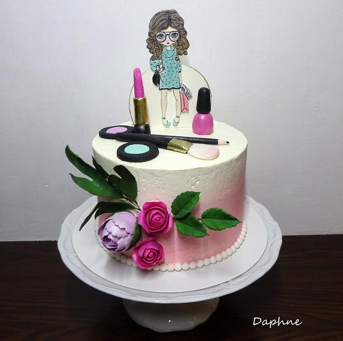 Girl's cake