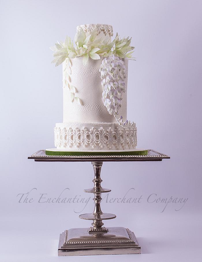 Wisteria Wedding Cake