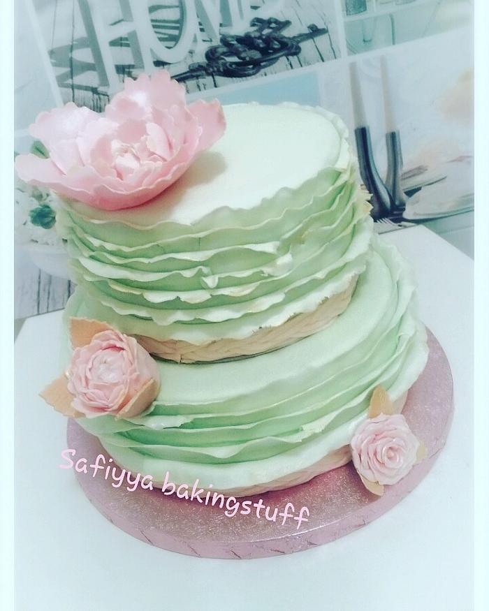 Pastelgreen romantic cakes
