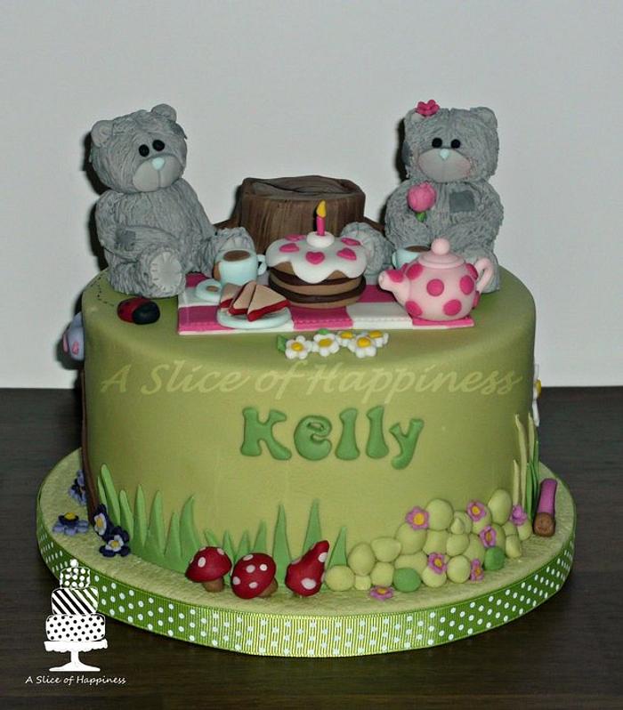 Tatty Teddy - Me to you Cake