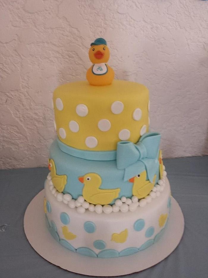Baby Duck Cake