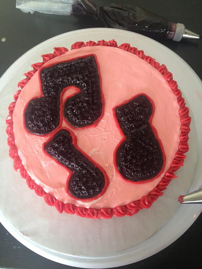 Music To Your Ears Cake 