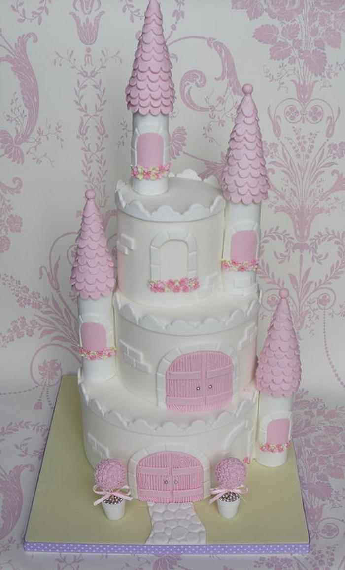 My First Princess Castle Cake