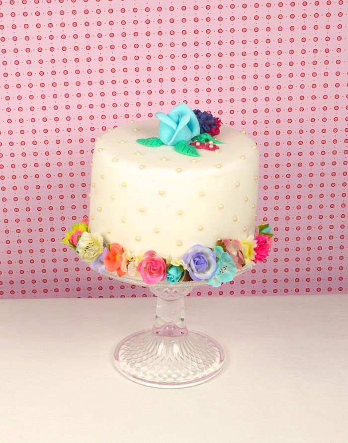 A little Flower Cake 