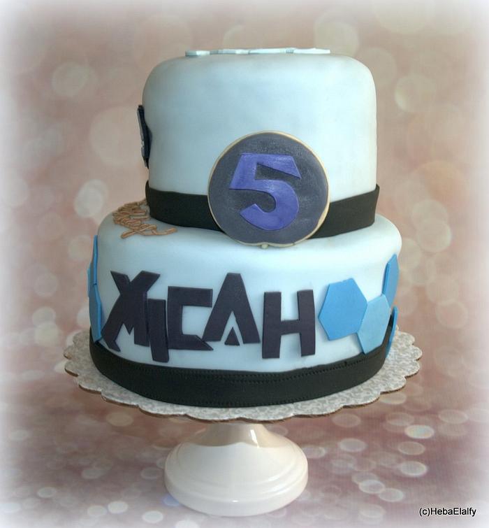 Max Steel Birthday Cake
