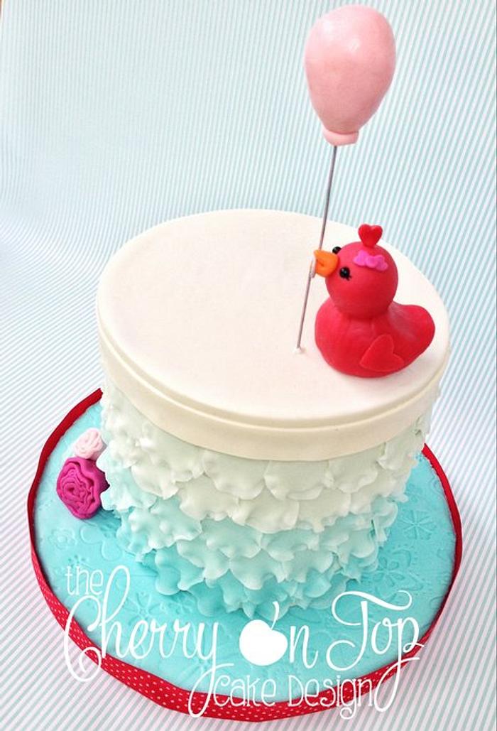 "A Little Birdie Told Me..." Birthday cake
