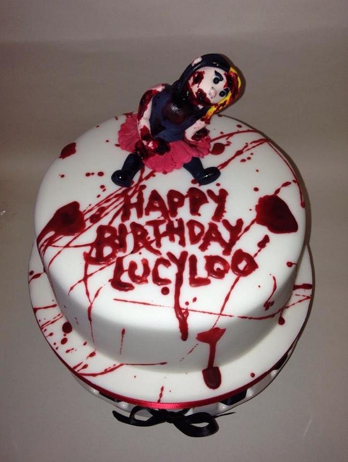 Zombie/Horror Cake