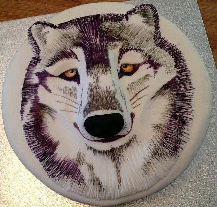 Cool Realistic Wolf Cake For My Daughter