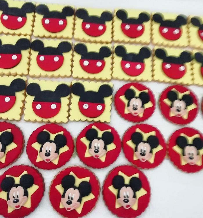 Michey mouse cookies 