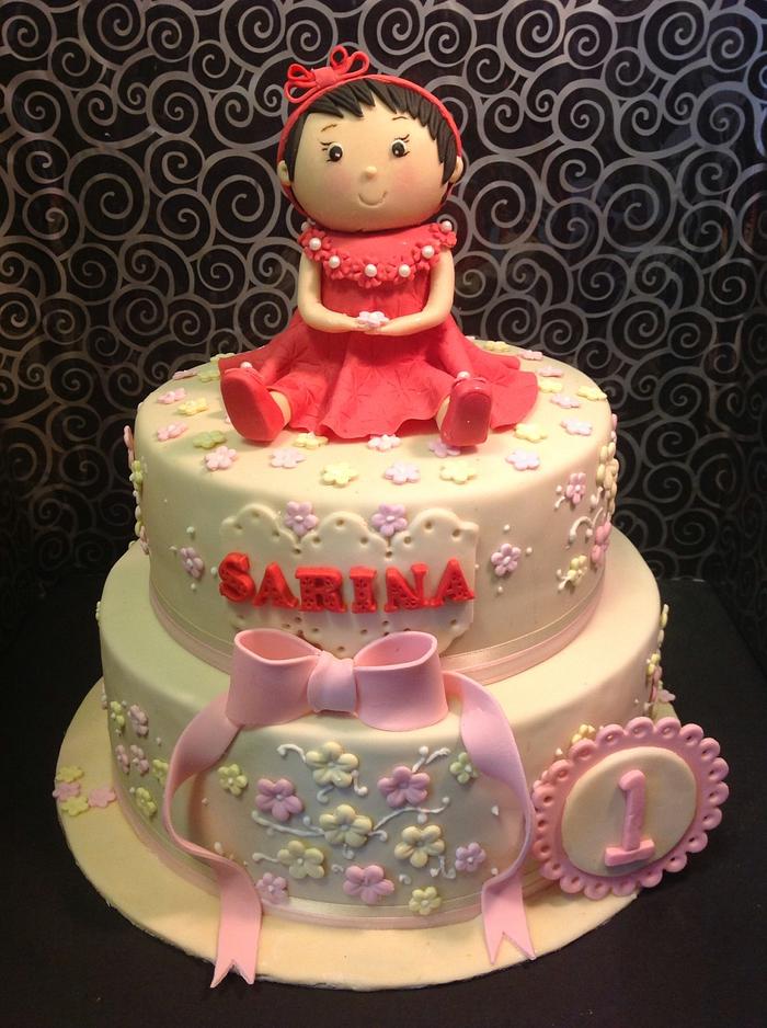 My second dolly cake