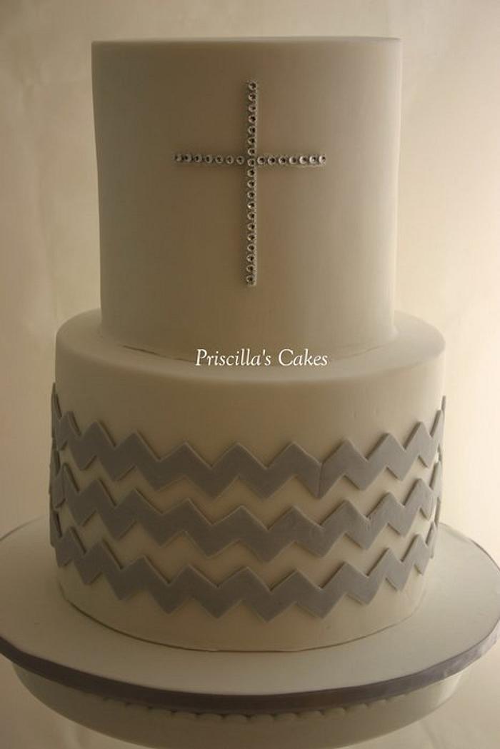 Christening cake