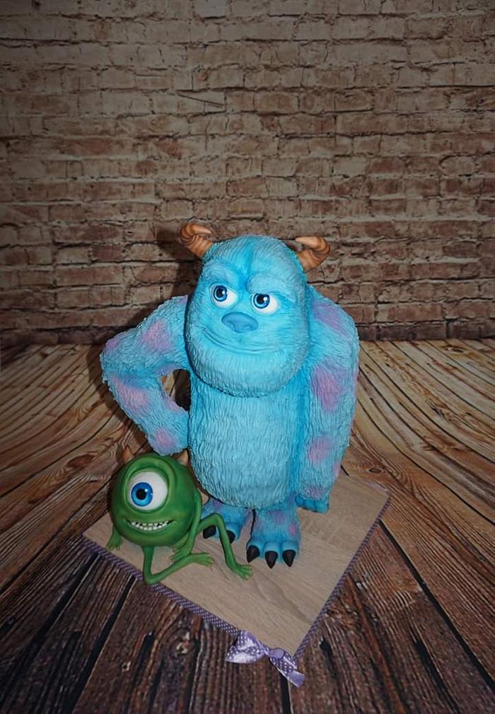 Monsters inc 3D cakes