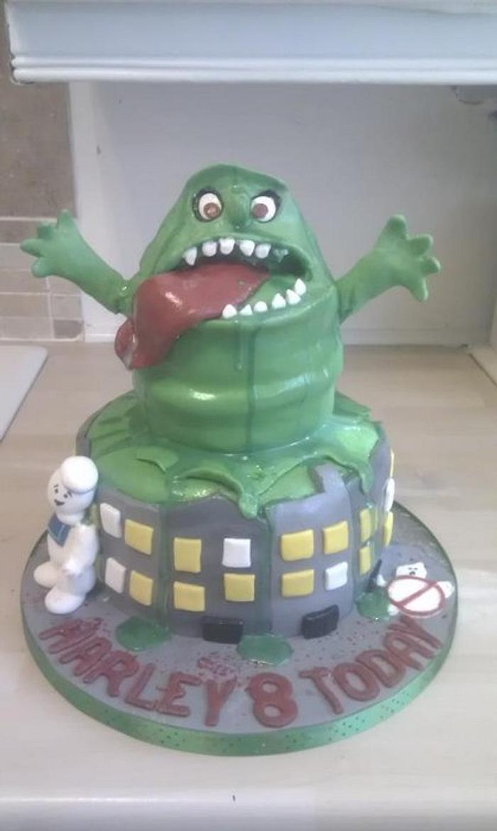 Slimer 'Ghostbuster' cake