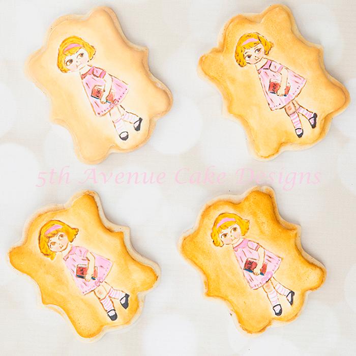 Dolly Dingle Back to School Cookies
