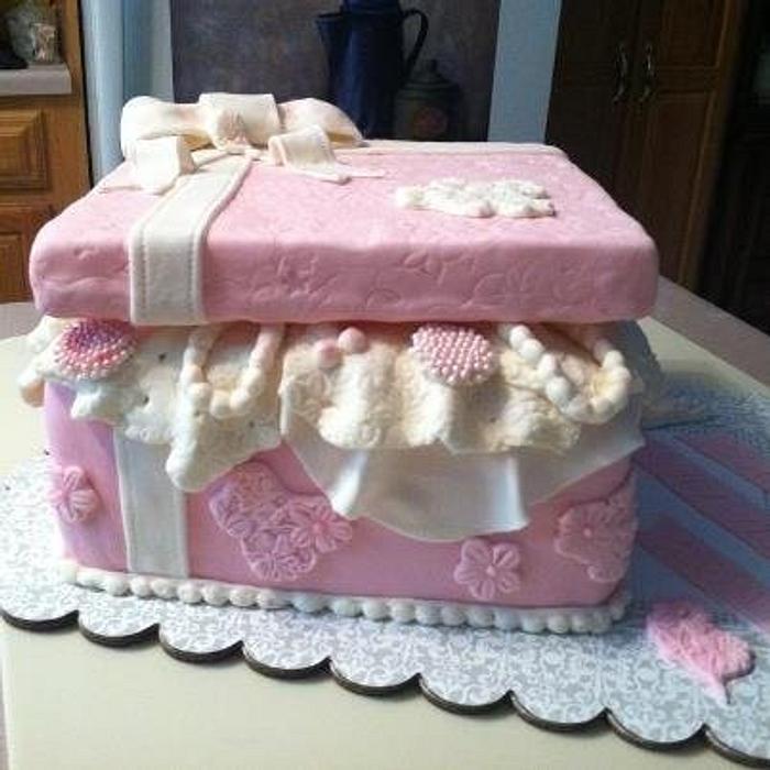 Pink Cake Box 2