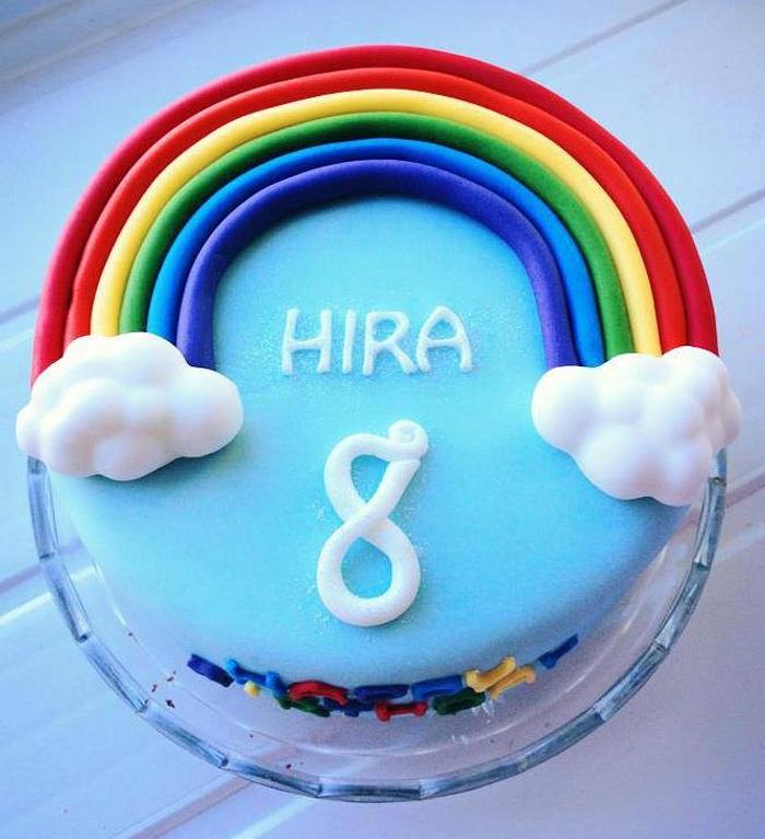 rainbow cake :)