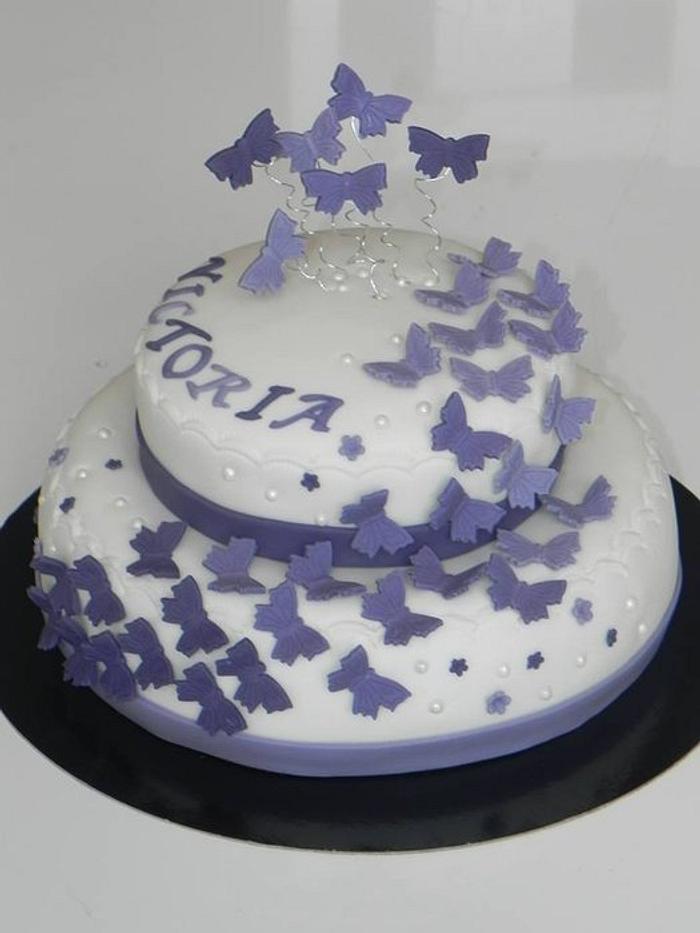 cake butterfly