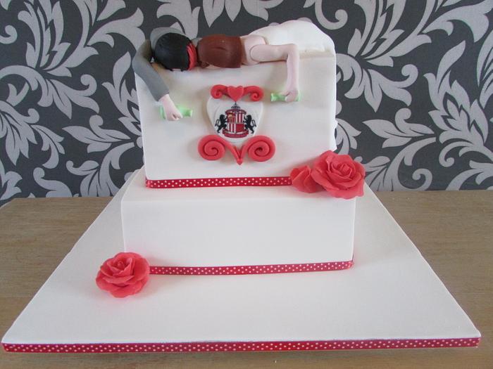 sunderland wedding cake