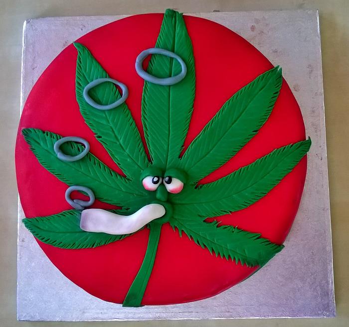 Marihuana cake 