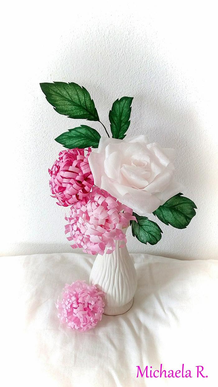 Simply wafer paper flowers