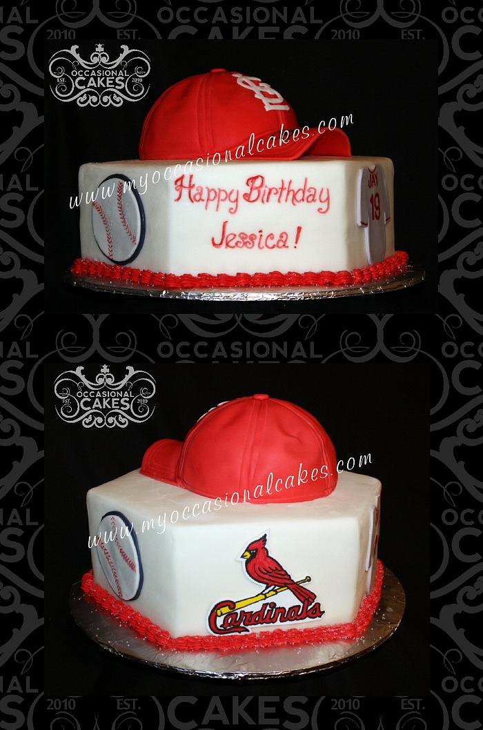 Cardinals Baseball Cake