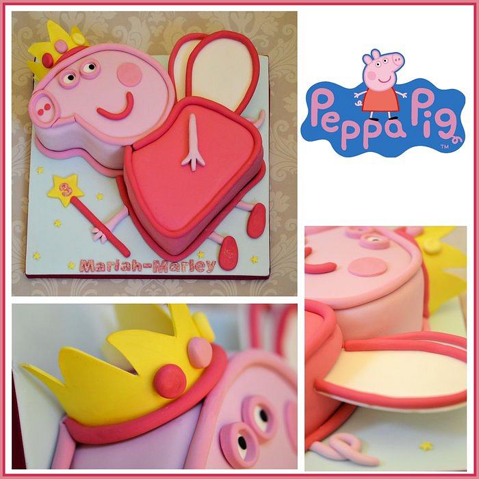 Peppa Pig Fairy Princess Cake