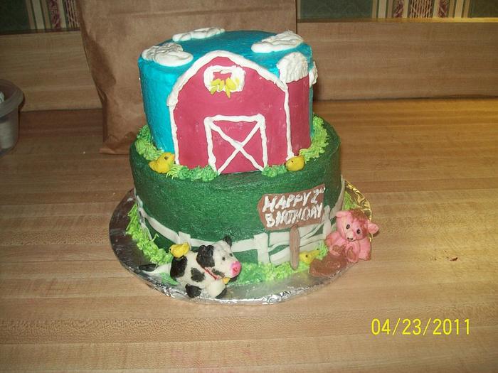 Kennon's 2nd Birthday Cake