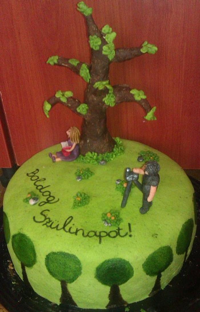 The old tree cake