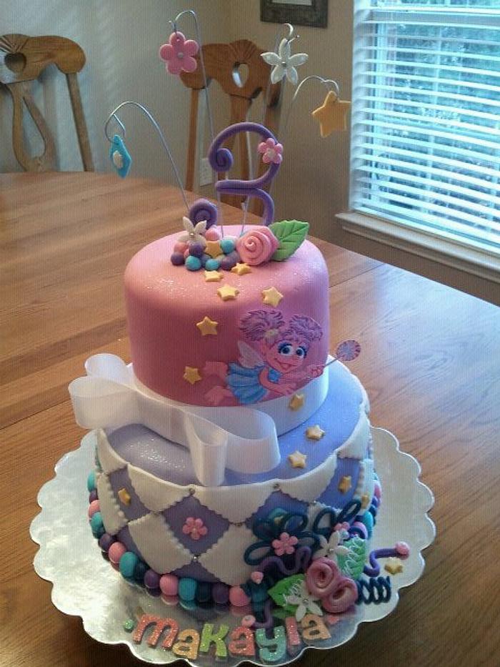 Abby Cadabby Birthday Cake