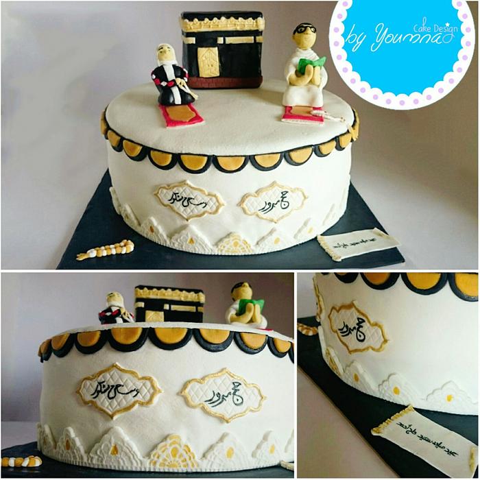 Hajj themed cake 