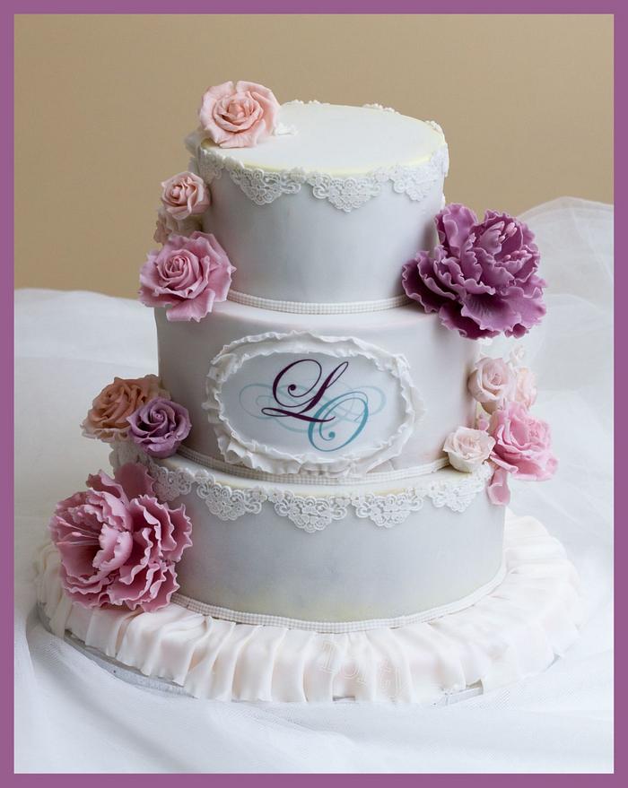 Wedding cake for Lucia&Ondrej