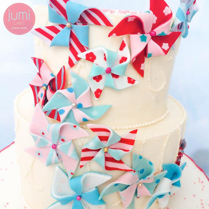 Pinwheels cake