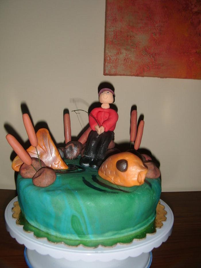 Fisherman Cake