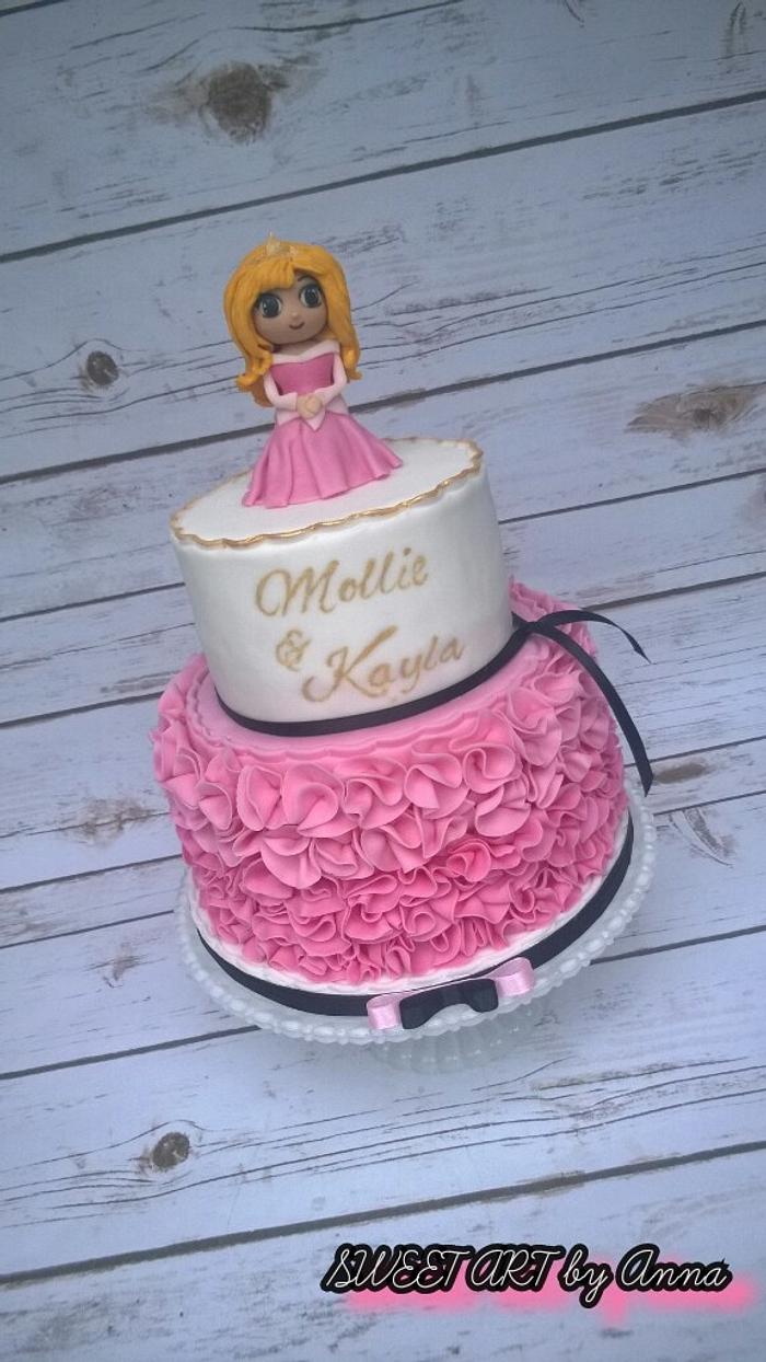 Princess Aurora cake.