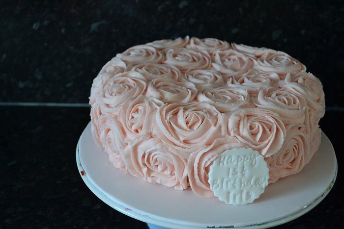 English Rose Cake