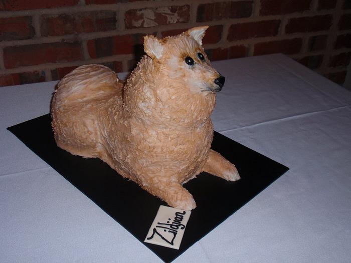Pomeranian Cake
