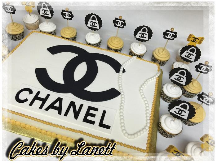 Chanel Cake & Cupcakes