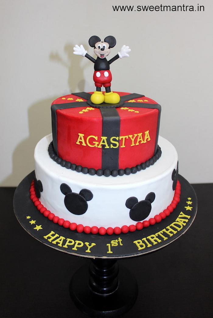 Mickey tier cake