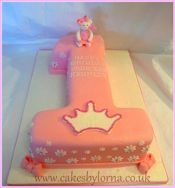Number 1 Princess cake by clvmoore on DeviantArt