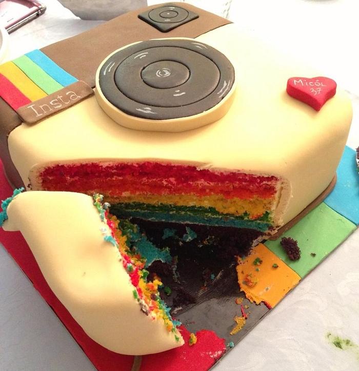 Instagram cake