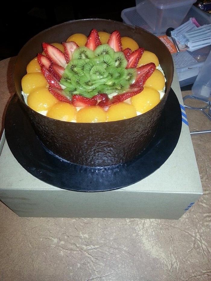 Fruit flan