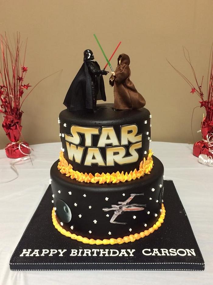 May the Fourth Be With You ~ Star Wars Cake