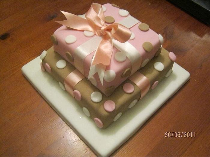 Parcel cake