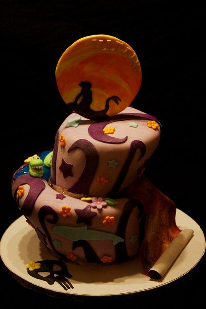 Mysterious Finding Neverland Cake 