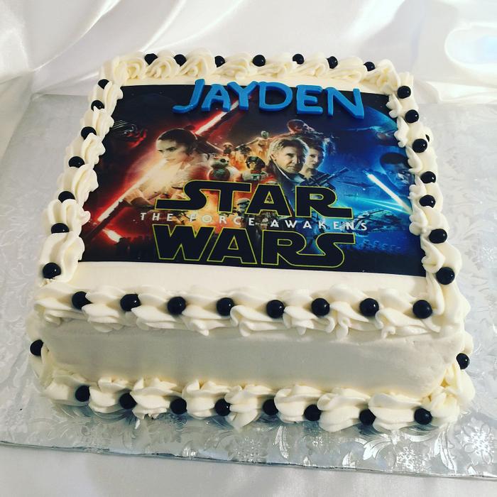 Star war cake